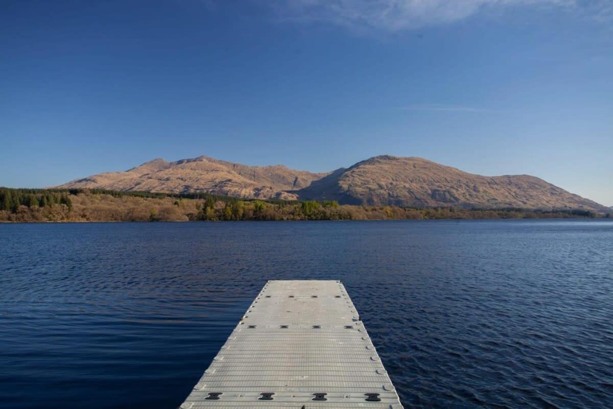 New Build Lodge With Stunning Views Of Loch Awe Hayfield  Экстерьер фото