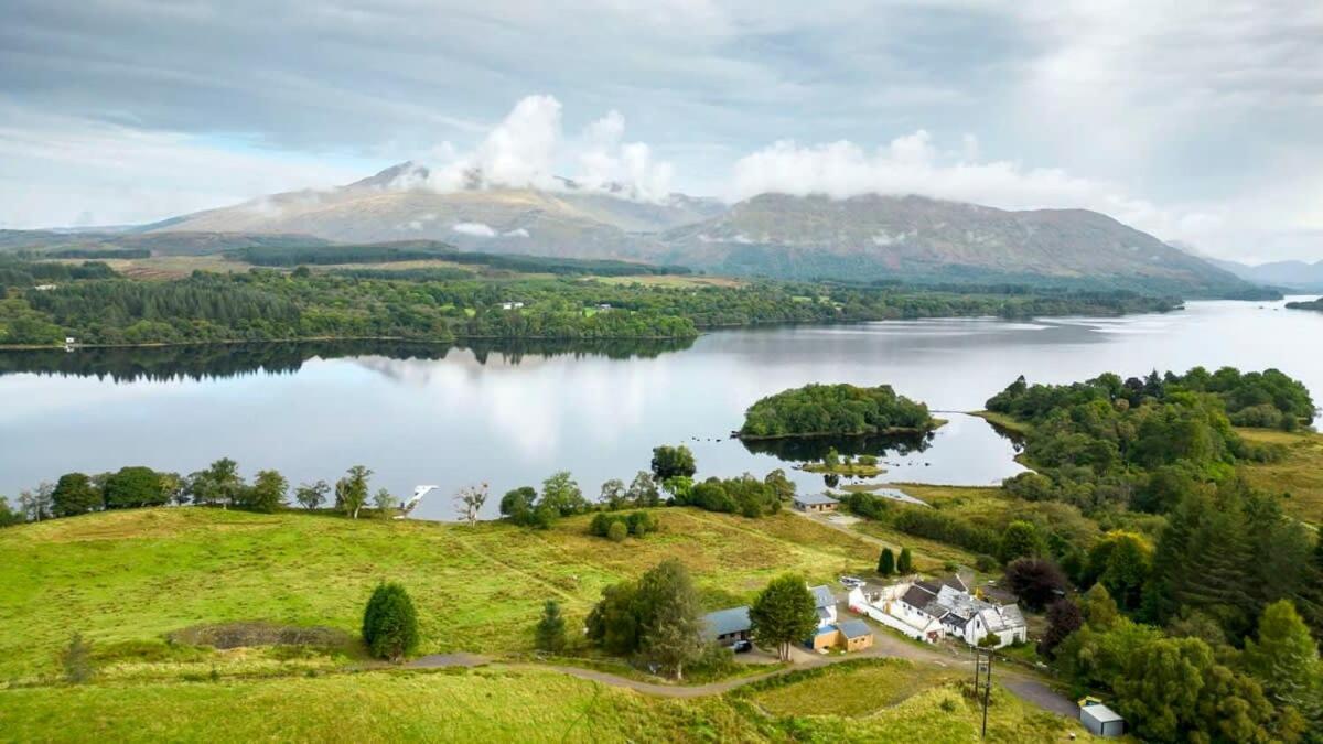 New Build Lodge With Stunning Views Of Loch Awe Hayfield  Экстерьер фото