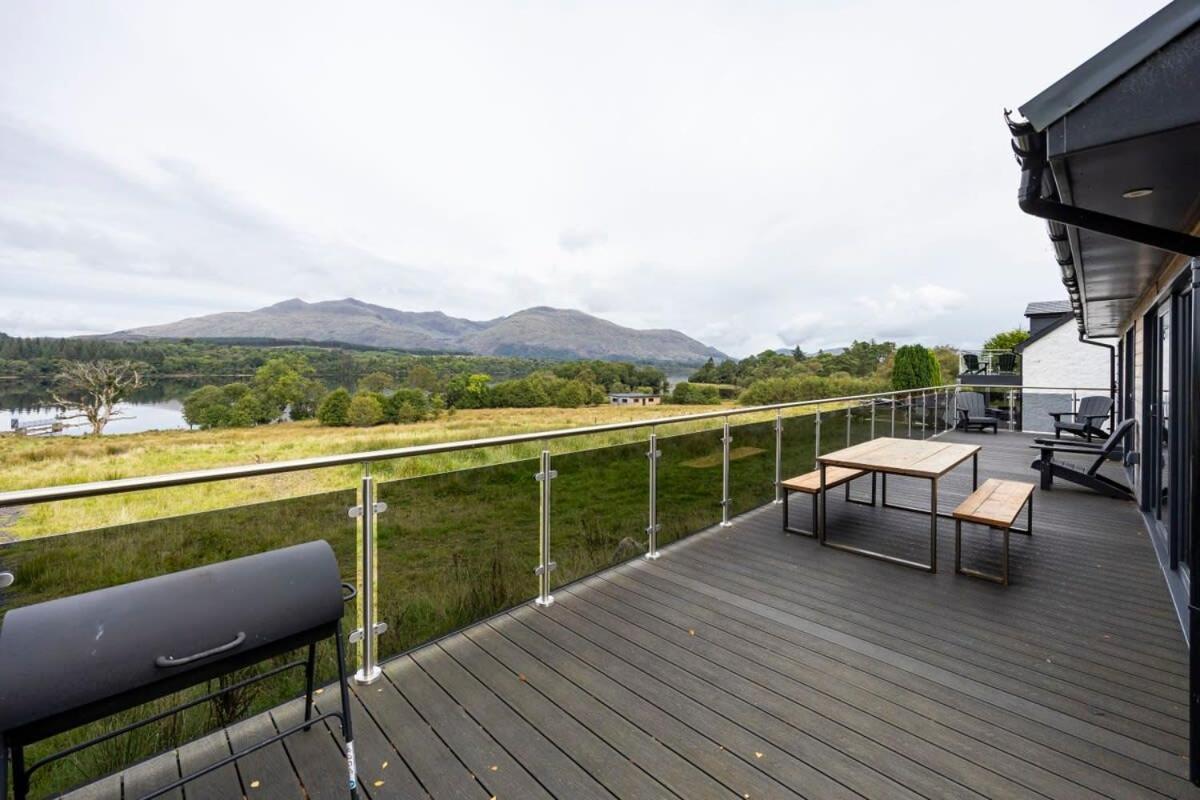 New Build Lodge With Stunning Views Of Loch Awe Hayfield  Экстерьер фото