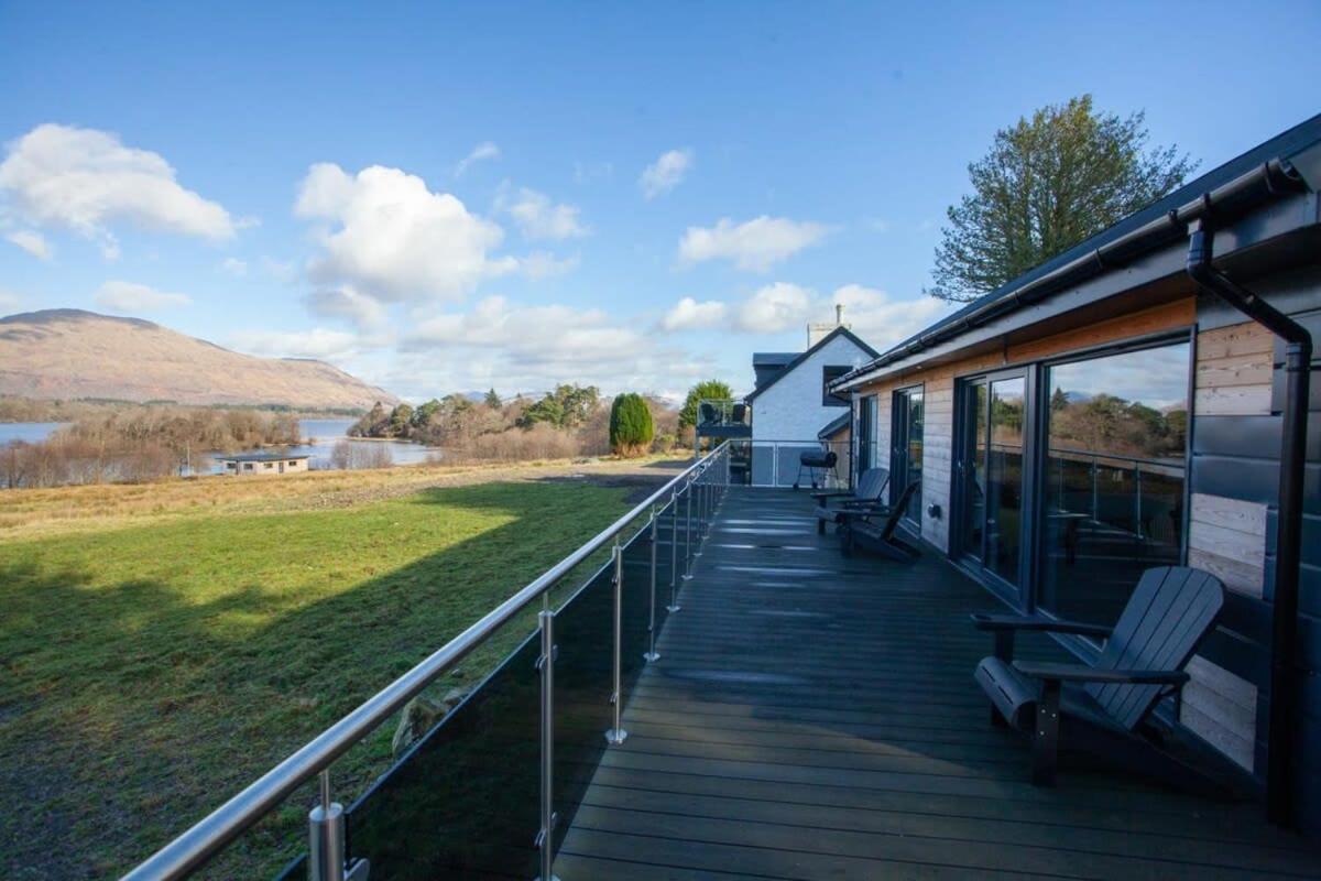 New Build Lodge With Stunning Views Of Loch Awe Hayfield  Экстерьер фото