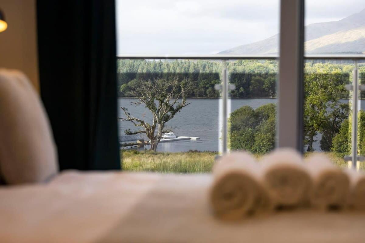 New Build Lodge With Stunning Views Of Loch Awe Hayfield  Экстерьер фото