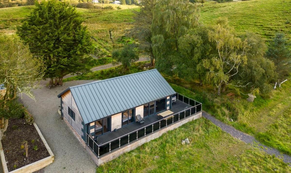 New Build Lodge With Stunning Views Of Loch Awe Hayfield  Экстерьер фото