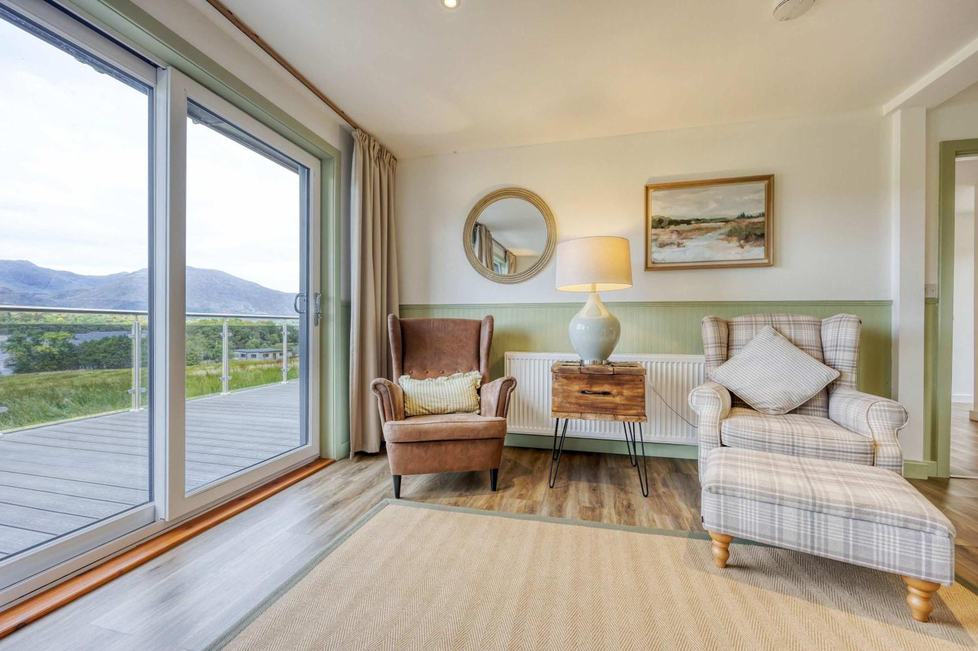 New Build Lodge With Stunning Views Of Loch Awe Hayfield  Экстерьер фото