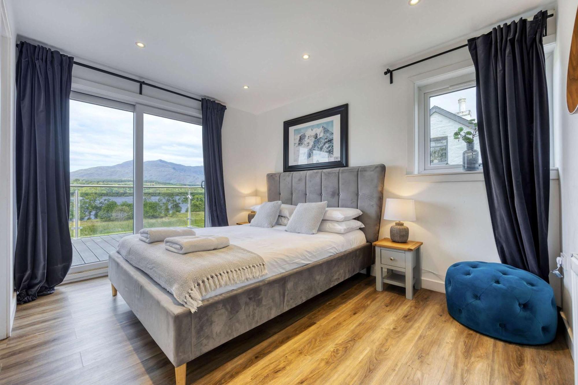 New Build Lodge With Stunning Views Of Loch Awe Hayfield  Экстерьер фото